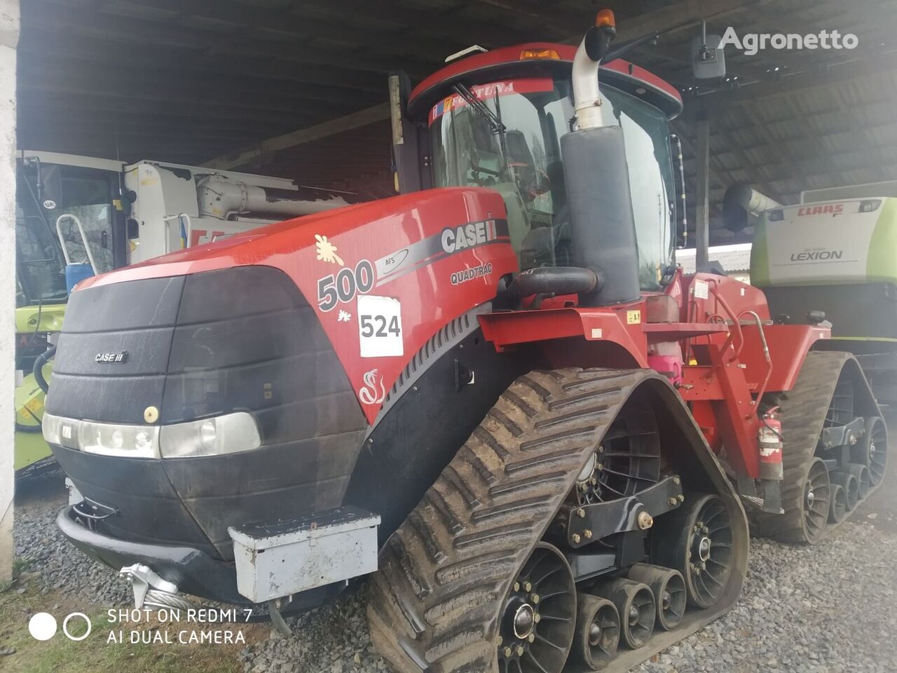 Case IH Quadtrac 500 kerekes traktor
